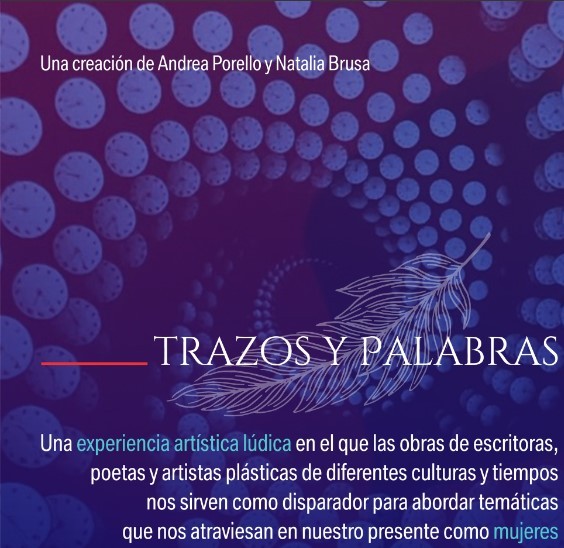 Trazos y palabras: una experiencia cultural lúdica dirigida a mujeres