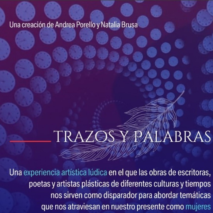 Trazos y palabras: una experiencia cultural lúdica dirigida a mujeres